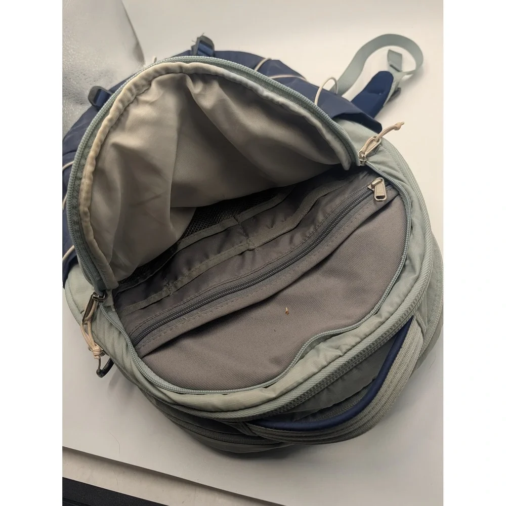 The North Face Borealis Backpack Blue Grey FlexVent Laptop Bag NF0A52SE
